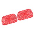 thumbnail image 3 of Silicone Fryer Liner, 2pcs Perfect Fit Fryer Liner Replacement Reusable  For Baking Red,Black,Grey,Blue, 3 of 8