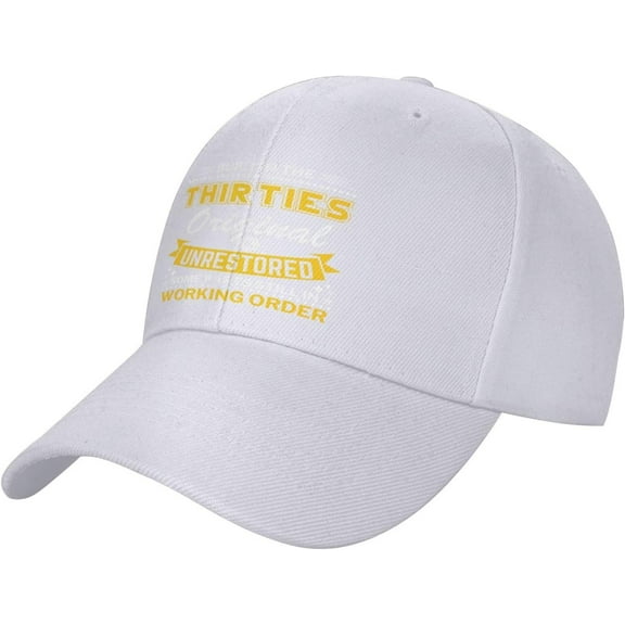 Built in The 30s Hat Thirties Birthday Gift 1930 Father's Day Dad Hat Men Women Dad Baseball Cap Trucker Hat
