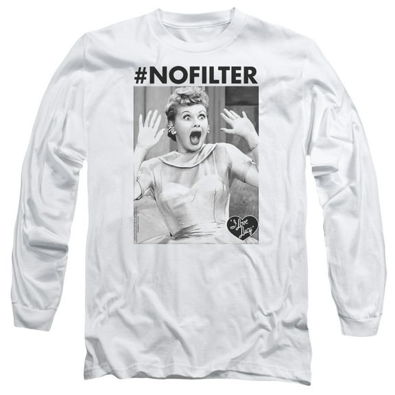 I Love Lucy - No Filter - Long Sleeve Shirt - XX-Large