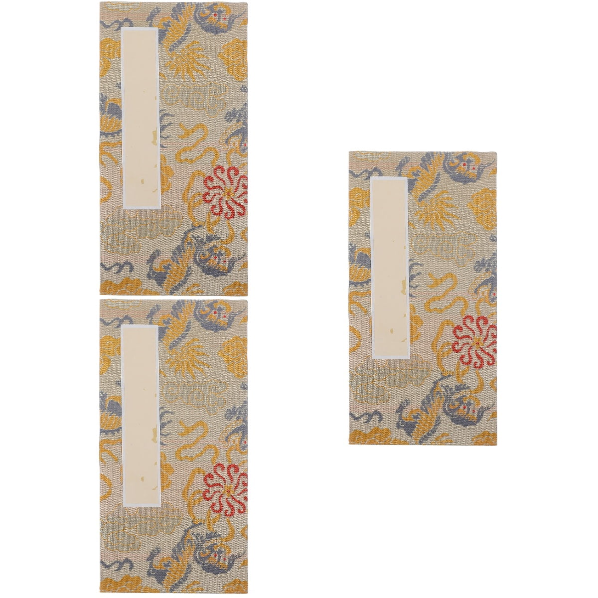 unbranded 3pcs Blank Xuan Papers Fold Book Thickened Writing Papers Book Blank Calligraphy Papers Book