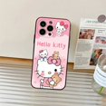 thumbnail image 3 of Sanrio funda de teléfono Hello Kitty para iphone 15ProMax 14 11 13 12 Pro Xs Max Mini Xr X 7 8 6 6s Plus, carcasa Coque, 3 of 5