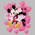 thumbnail image 2 of Mens Mickey & Friends Colorful Art Kiss Duo T Shirt, 2 of 5