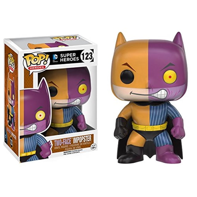 Figura de acción Funko POP Heroes villanos como Batman de dos caras