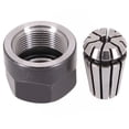 thumbnail image 3 of Chendee Er11 Chuck Collets Clamping Nuts Lathe Parts For Cnc Milling Engraving Machine,3.175Mm, 3 of 9