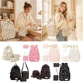 thumbnail image 7 of 3 PC Backpack Set with Cute Bow,Large Capacity Cartoon Backpacks, Back to School Merch, Lightweight Travel Backpacks, Waterproof School Bag for Teens, 7 of 7