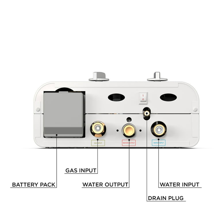 Eccotemp L5 1.5 GPM Portable Outdoor Liquid Propane Tankless Water Heater -  Walmart.com