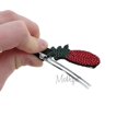 thumbnail image 4 of Motique Accessories Adorable Studded Pineapple Hair Clip, Alligator Clip for Little Girls - Red, 4 of 4