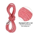 thumbnail image 3 of Uxcell 2 piezas de cordones de zapatos con rhinestones de 55" y cordones de diamante para reemplazo de zapatillas, rojo, 3 of 6