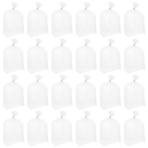 Masteelf 60 Pcs Bread Storage for Homemade Clear Treat Bags Transparent Large