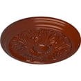 thumbnail image 3 of Ekena Millwork 16 7/8"OD x 5/8"P Vienna Ceiling Medallion (Fits Canopies up to 3 1/4"), Hand-Painted Firebrick, 3 of 6