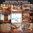 thumbnail image 3 of Strong Adhesive Wood Glues Liquid Quick Drying Adhesive For Exterior Guitar Repairs Fast Setting Repairs Glue, 3 of 8