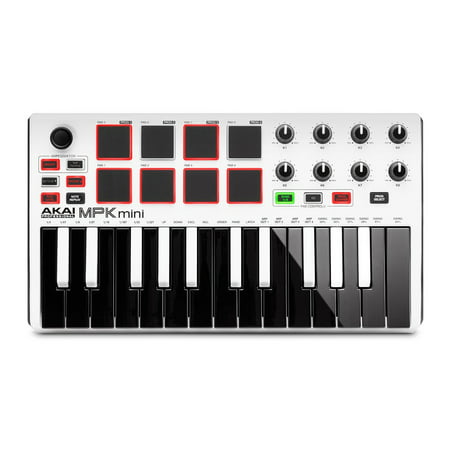 Akai Professional MPK Mini MKII 25-Key MIDI Controller,