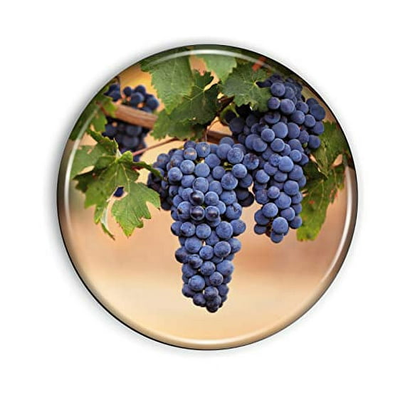 Napa Valley California Magnet Strong and Flexible Napa Valley California Refrigerator Magnet 1.1 Inch Epoxy Dome