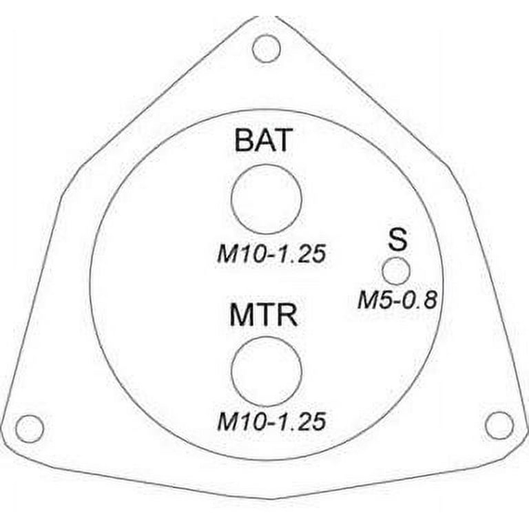 24V Starter Solenoid Fits Komatsu Nikko 0-47100-3940 3 Terminal