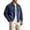 Dark Blue, variant on Black Denim Jacket for Men Versatile Vintage Washed Workwear Coat Street Style Loose Denim Jacket