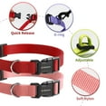 thumbnail image 2 of DOGLinsen Shock Collar Replacement Strap, Dog Training Collar Replacement Strap, 3/4 Inch Replacement Collar for Delupet Bousnic Patpet Hkzooi Dog Care Nikketta Yawpet Maisoie Educator - Red & Pink, 2 of 10