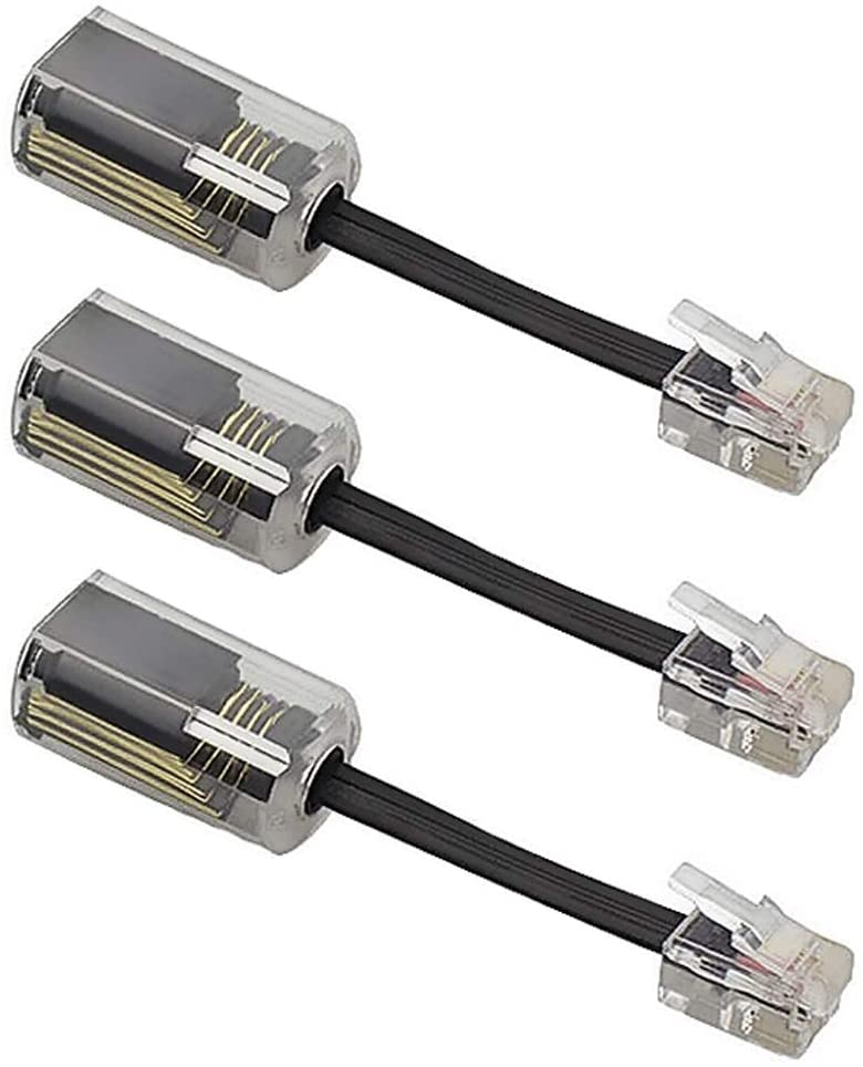 Telephone Cord Detangler, AntiTangle Phone Cable 360 Degree Rotating Landline Swivel Cord