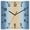 Khaki Blue, variant on Khaki Red Black Ombre Wooden Wall Clock Silent Non Ticking, Modern Abstract Art Gradient Square Wall Clocks Battery Operated, Decor Clock for Home Office, Living Room, Kitchen, 10 Inch