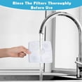 thumbnail image 5 of 8-Pack Cat Water Fountain Filter, Pet Fountain Filters, Replacement Filters for 84oz/2.5L Automatic Pet Fountain Cat Water Fountain Dog Water Dispenser, 5 of 7