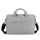 thumbnail image 1 of Bolso bandolera impermeable para portátil de 15,6 pulgadas, maletín, color gris claro, 1 of 6