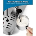 thumbnail image 4 of Espresso Machine 20Bar Compact Coffee with Powerful Steam Wand for Latte & Cappuccino, Stainless Steel Maker 34oz Remevable Water Tank, 4 of 4