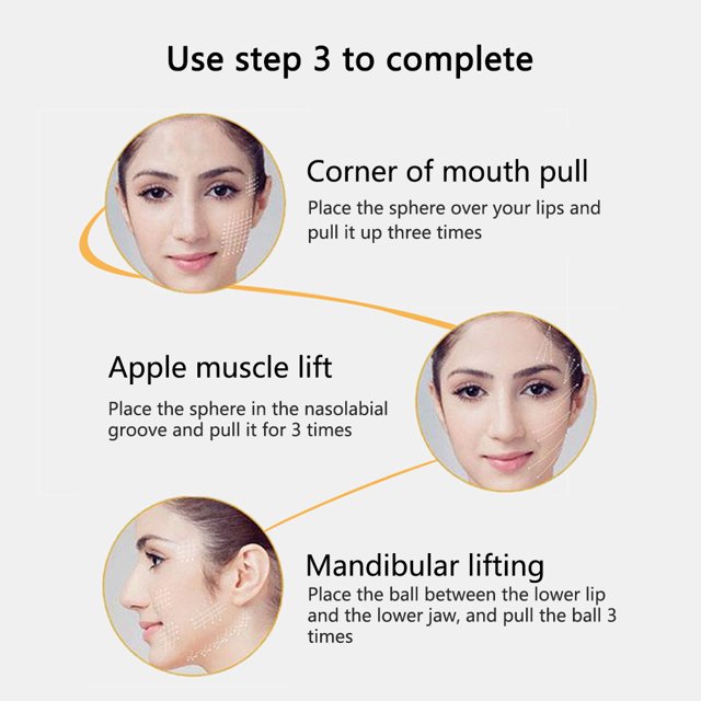Masajeador facial portátil Ems, máquina de belleza de 3 niveles, elevación Facial para uso doméstico Tmvgtek Cuidado Belleza