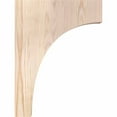 thumbnail image 3 of 3 1/2"W x 12"D x 16"H Huntington Smooth Corbel, Douglas Fir, 3 of 9