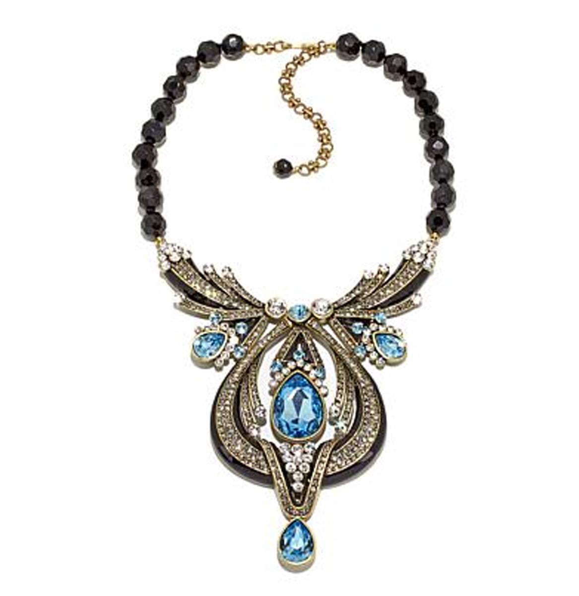 tissue Expertise Wrong Heidi Daus SWAROVSKI Crystal Art Deco Drop Necklace ~Draped In Deco (Aqua)  - Walmart.com