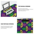 thumbnail image 5 of Easygdp Mardi Gras Carnival3 Double-Sided Printed Elastic Suitcase Protective Cover,Invisible Zipper, Business Trip Luggage Cases,Washable And Resistant To Falling -Medium, 5 of 9
