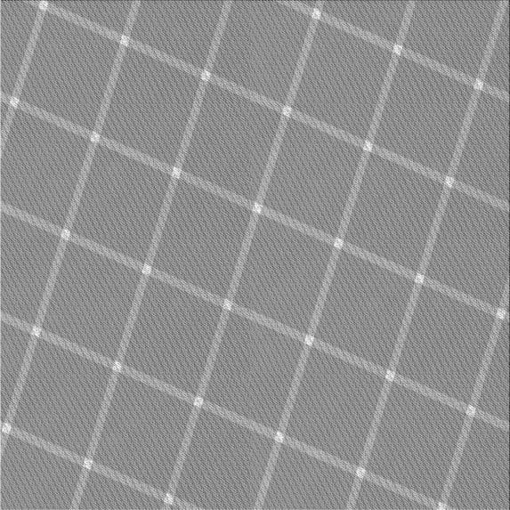 Ahgly Company Indoor Square Patterned Platinum Gray Area Rugs, 5' Square