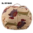 thumbnail image 2 of Bolsa de almacenamiento de juguetes de peluche para niños de 24 pulgadas, 2 of 5
