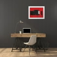 thumbnail image 3 of Dixon, Samuel 14x12 White Modern Wood Framed Museum Art Print Titled - The Piano, 3 of 4