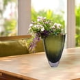 thumbnail image 4 of Fancy Glass Vase-Centerpiece-Gift-Minimalist-Quiet Luxury-Modern Design, 4 of 9