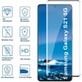thumbnail image 2 of Galaxy S21 Ultra Screen Protector, [2 Pack] HD Tempered Glass Film Compatible for Samsung Galaxy S21 Ultra 5G 6.8 Inch Display [Support Fingerprint Unlock] [Full Edge Coverage] [Bubble Free], 2 of 7