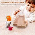 thumbnail image 3 of unbranded  Transparent Piggy Bank Clear Vintage Home Decor Gift Kids Child, 3 of 8