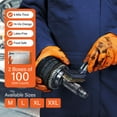 thumbnail image 2 of 1st Choice Orange Disposable Nitrile Gloves Size X-Large 200 Count, Diamond Grip, 2 of 7