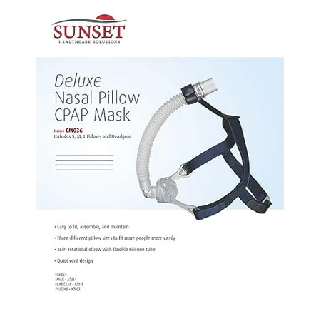 Deluxe Nasal Pillow CPAP Mask