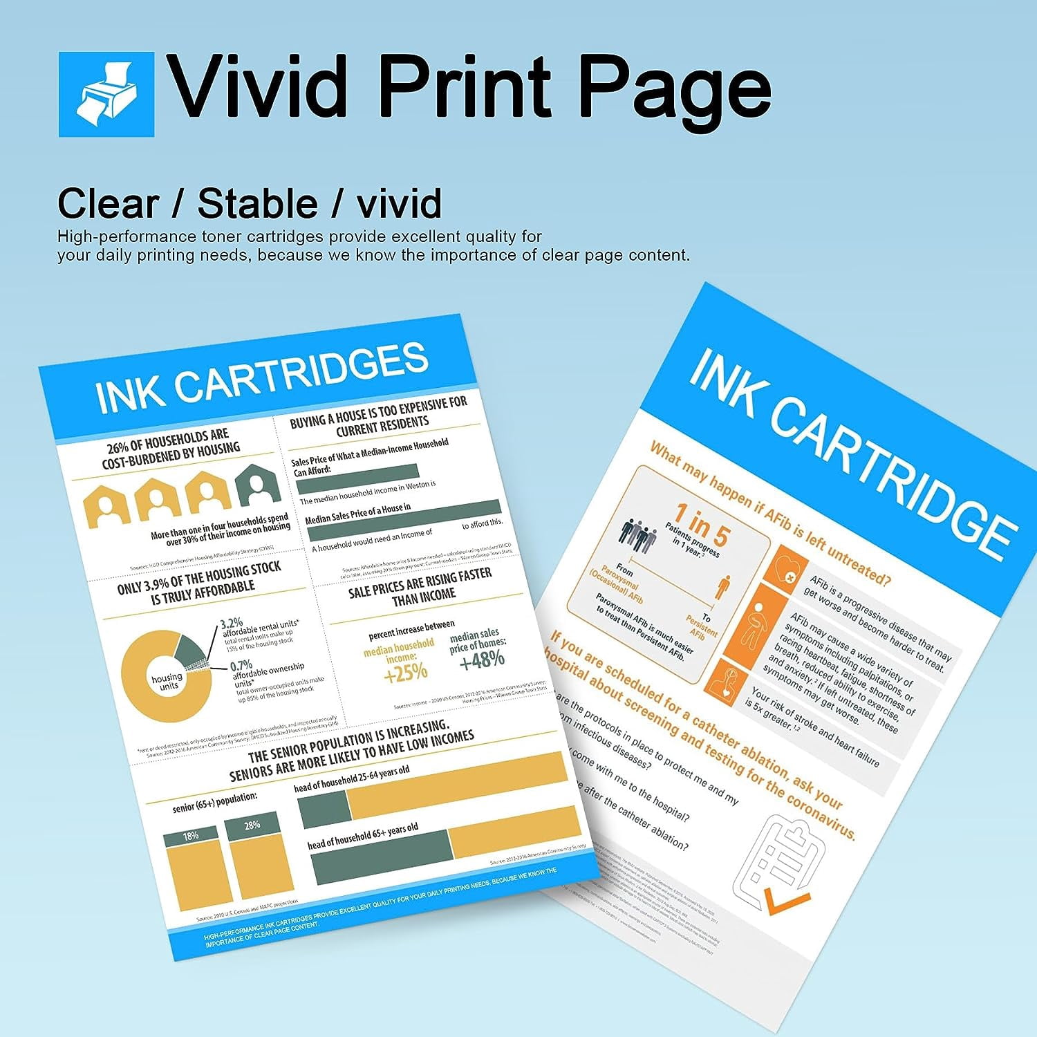 LC103XL Ink Cartridges Compatible for Brother LC103 Combo Pack Ink for DCP-J152W MFC-J245 Printer