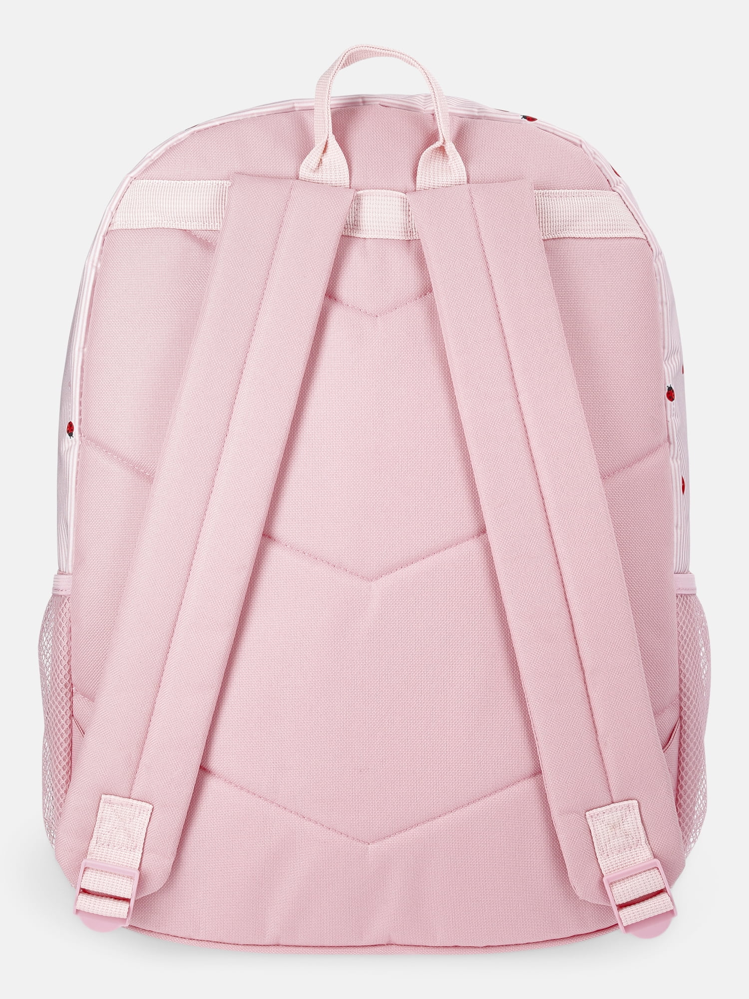 Wonder Nation Girl's 17" Strawberry & Floral Berry Patch Backpack & Lunch Set, Pink