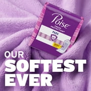 Poise Incontinence Pads for Women, 5 Drop Maximum Absorbency, Regular Length, 48 Count