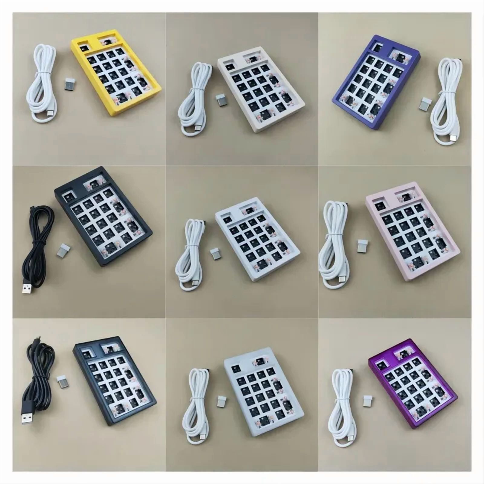 Next Time Nt19 Pad Keypad Mini Keyboard 3 Mode Bluetooth Wireless Customized Keyboard Gamer Numpad Pc Accessories Next Time 19
