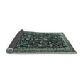 thumbnail image 2 of Ahgly Company Indoor Round Persian Light Blue Traditional Area Rugs, 4' Round, 2 of 4