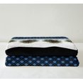 thumbnail image 3 of Farmhouse Decor,Rustic Black Bear Fleece Blanket 60"x80",Blue Checkered Buffalo Plaid Blanket for Teens,Woodland Wildlife Lodge Cabin Throw Blanket Pine Trees Pinecone Patchwork Blanket, 3 of 6