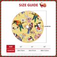 thumbnail image 2 of Sikiie Beautiful Bright Birds And Flowers Nativity Christmas Tree Skirt, Jesus Christian Winter Holiday Tree Mat Decoration(30-48IN)30", 2 of 6