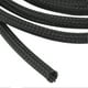 thumbnail image 1 of 5mm/0.2in Black Cord Protector Self Wrapping Wire Loom High Temperature Resistant Cable Sleeve for RV Boat 7.5m/25ft, 1 of 4