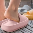 thumbnail image 2 of YAZI Pillow Slippers for Women and Men Non Slip Quick Drying Shower Slides Bathroom Sandals | Ultra Cushion | Thick Sole, 2 of 9