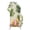 Beige, Pink, Green, variant on Summer Pink Beach Sunset Arch Backdrop Cover 4FT, Tropical Palm Tree Coastal Surfboard Spandex Fitted Stretchy Arch Stand Covers, Round Top Chiara Backdrop Cover for Wedding Party Birthday