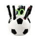 thumbnail image 3 of Lindo fútbol en forma Ratch almacenamiento lápices escritorio (-) Blanco, 3 of 9