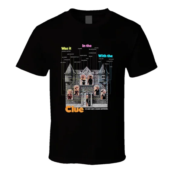 VINTAGE Clue Movie T Shirt