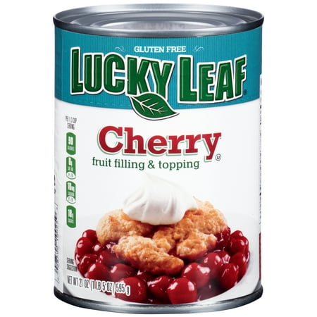(3 Pack) Lucky Leaf Cherry Pie Filling, 21 oz
